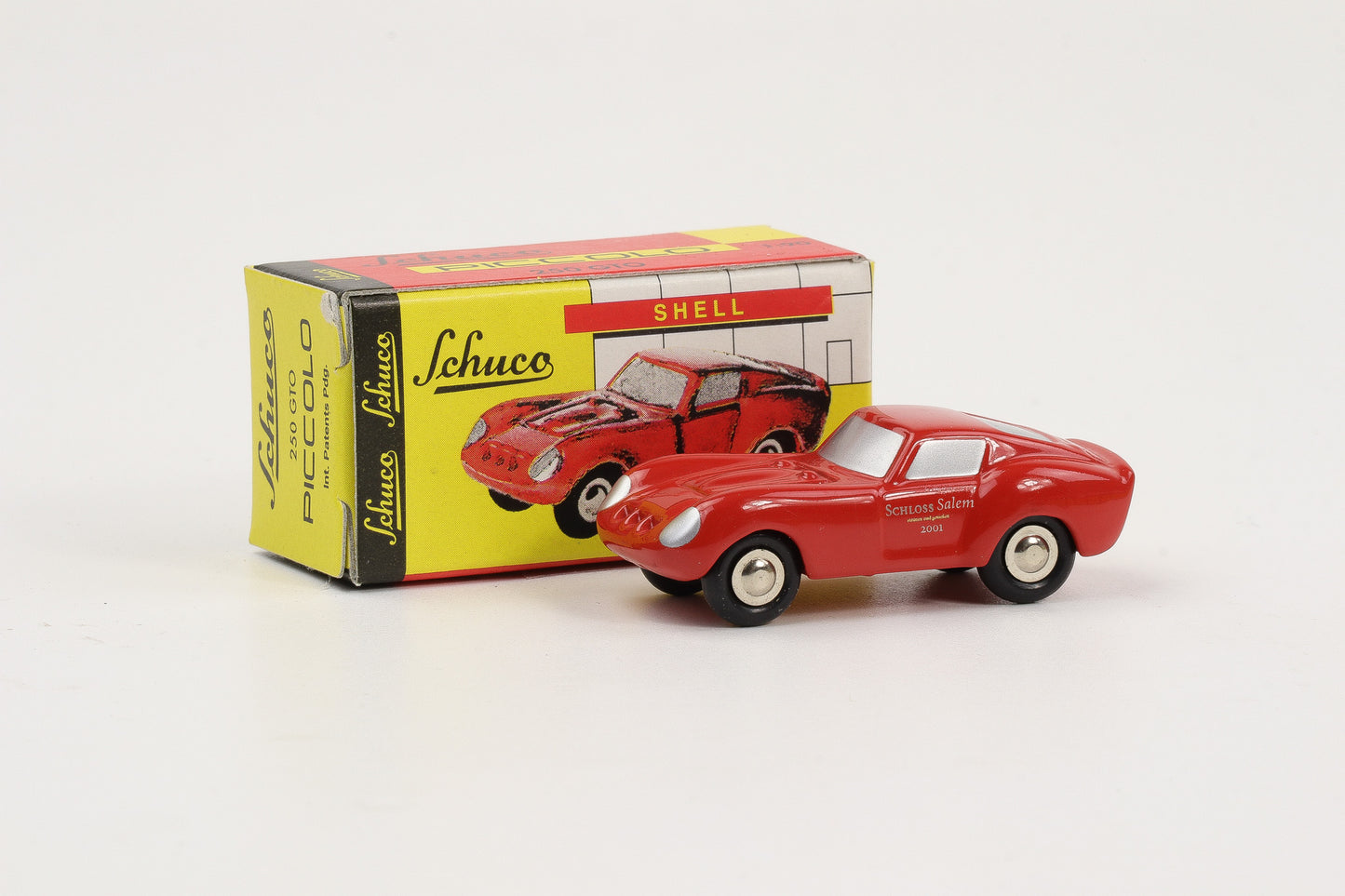 1:90 Schuco Piccolo Ferrari 250 GTO Schloss Salem 2001 rot