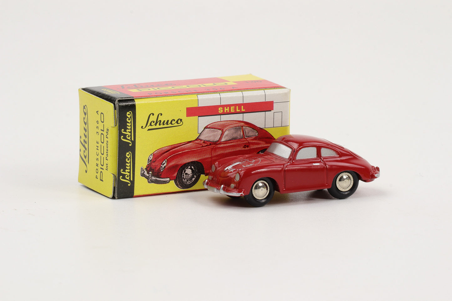 1:90 Schuco Piccolo Porsche 356 rot PMG Modelbaugruppe
