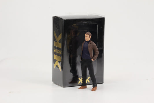 1:18 KK Scale Figur like Steve Bullitt Movie Resin Figuren Diorama