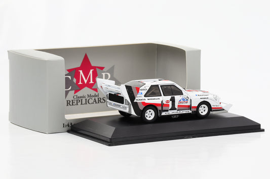1:43 Audi Quattro S1 #1 Winner Pikes Peak 1987 Walter Röhrl CMR diecast