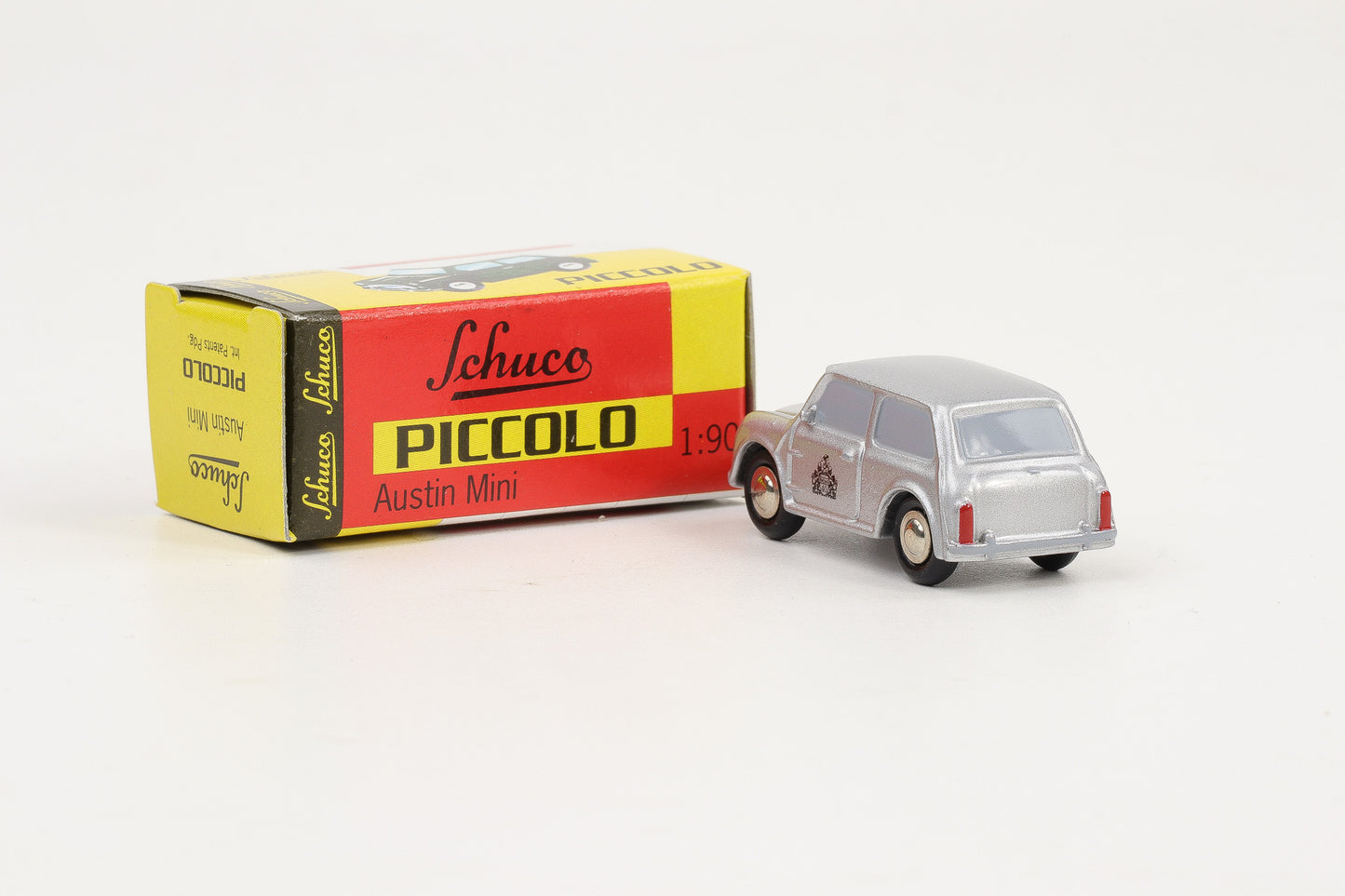 1:90 Schuco Piccolo Austin Mini metallic-silber 40 Jahre