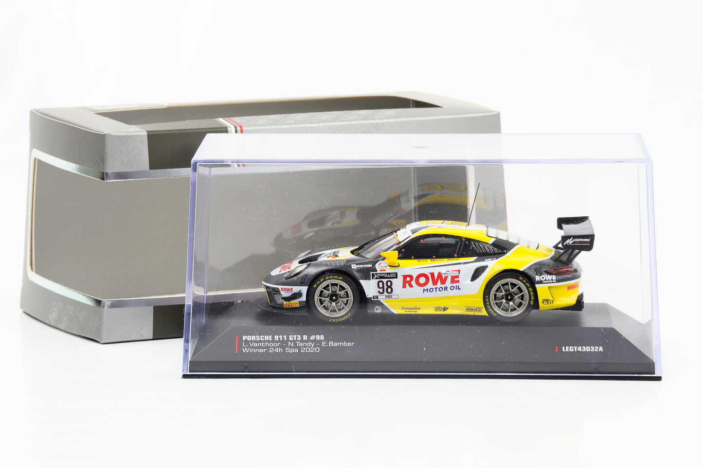 1:43 Porsche 911 991 GT3 R #98 Rowe Sieger 24h Spa 2020 IXO