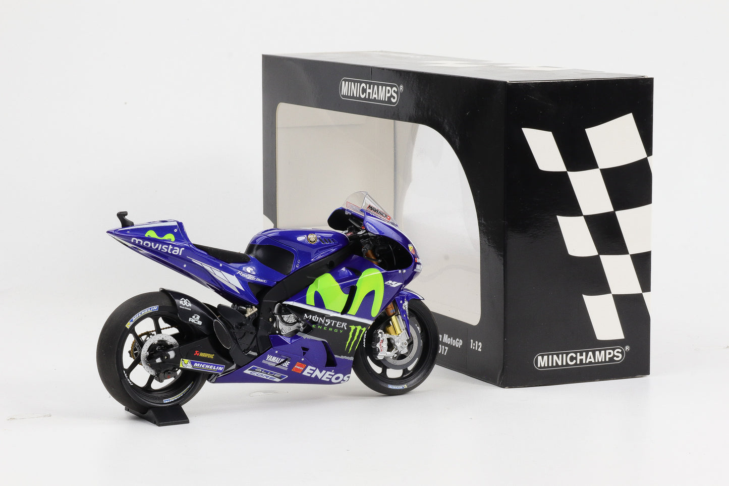 1:12 Yamaha YZR-M1 Moviestar Maverick Vinales MotoGP 2017 Minichamps
