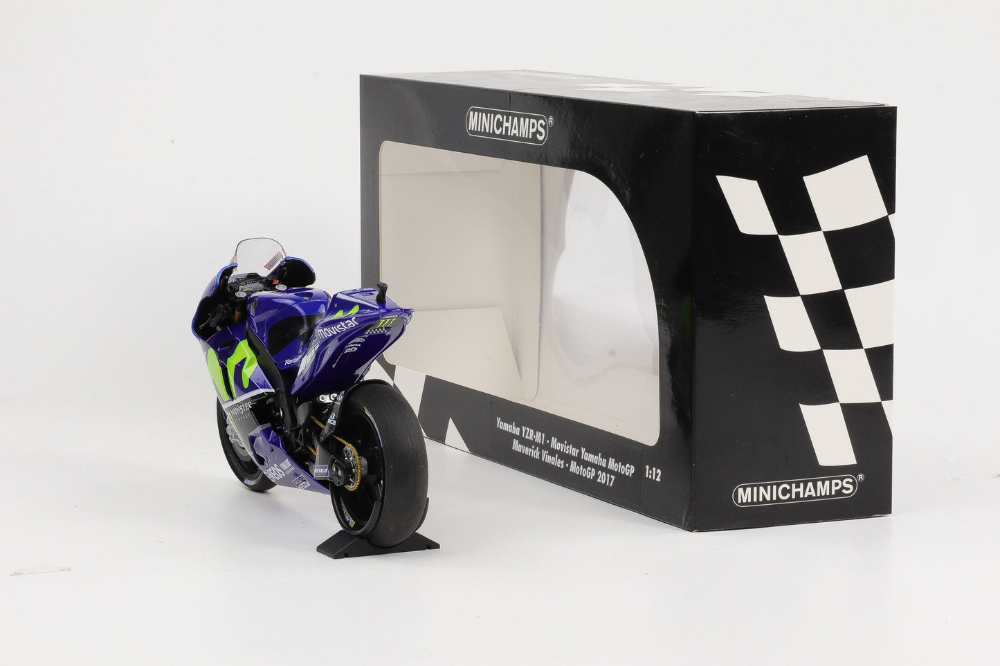 1:12 Yamaha YZR-M1 Moviestar Maverick Vinales MotoGP 2017 Minichamps