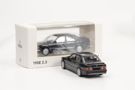 1:43 Mercedes-Benz 190E 2.3-16 W210 black metallic Norev Jet Car diecast