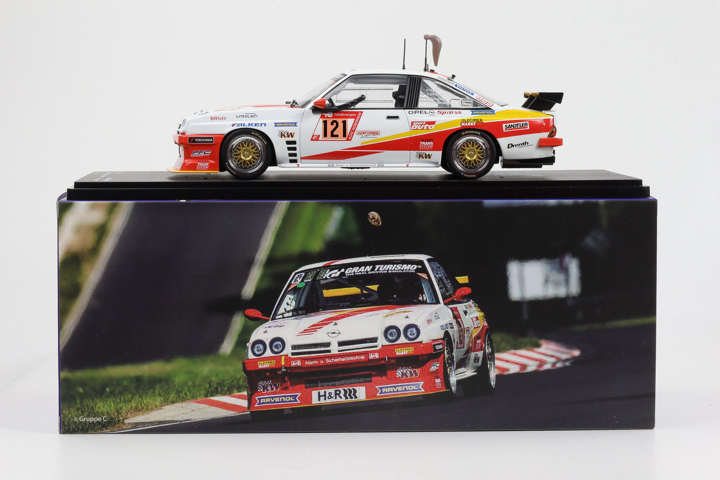 1:18 Opel Manta B2 #121 Fuchsschwanz Spiess 24h Nürburgring 2023 Werk83