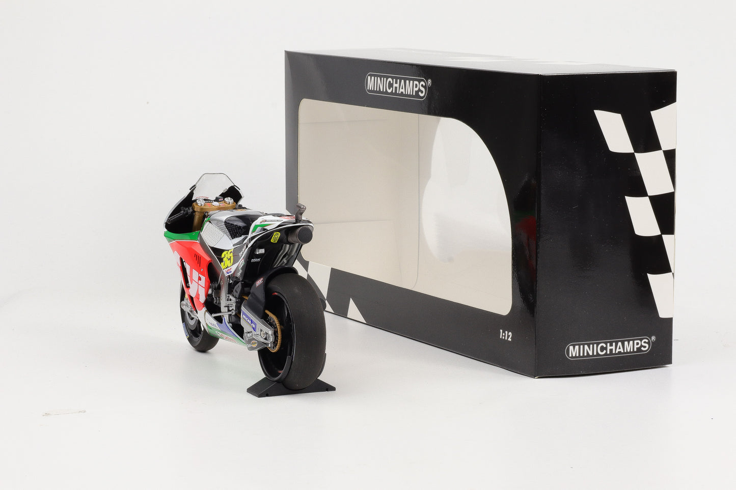 1:12 Honda RC213V Bike Cal Crutlow LCR MotoGP 2018 Minichamps