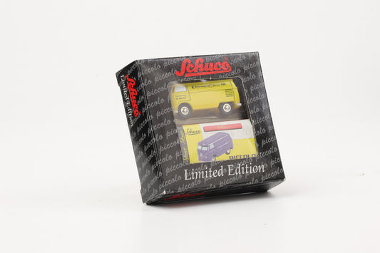 1:90 Schuco Piccolo VW T1 Bus Bulli Rohrreinigungs-Service RRS gelb Limitiert