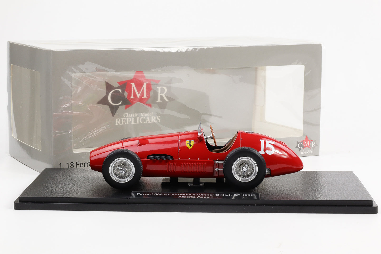 1:18 Ferrari 500 F2 Winner #15 GP World Champion Ascari 1952 CMR 196 diecast
