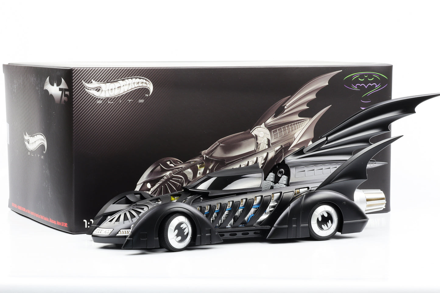 1:18 Batmobile Batman Forever 1995 Filmauto Hot Wheels Elite