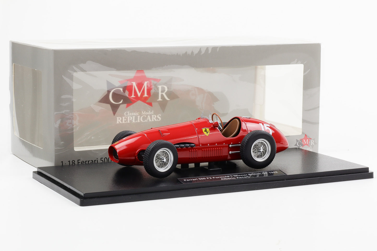 1:18 Ferrari 500 F2 Winner #15 GP World Champion Ascari 1952 CMR 196 diecast