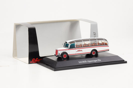 1:87 Schuco Sauer Alpenwagen IIIa Art.Nr. 45 260 0100 Diecast