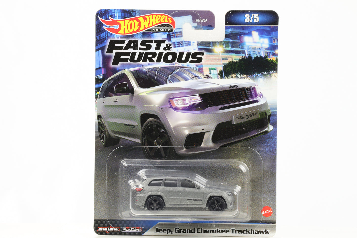 1:64 Jeep Grand Cherokee Trackhawk Hot wheels Fast & Furious