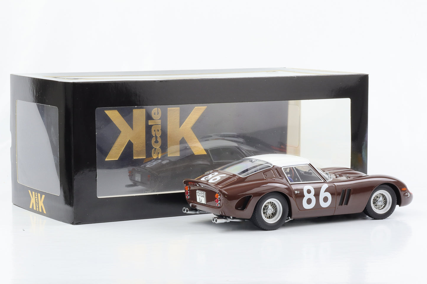 1:18 Ferrari 250 GTO #86 Targa Florio 1962 Scarletti Ferraro KK-Scale diecast