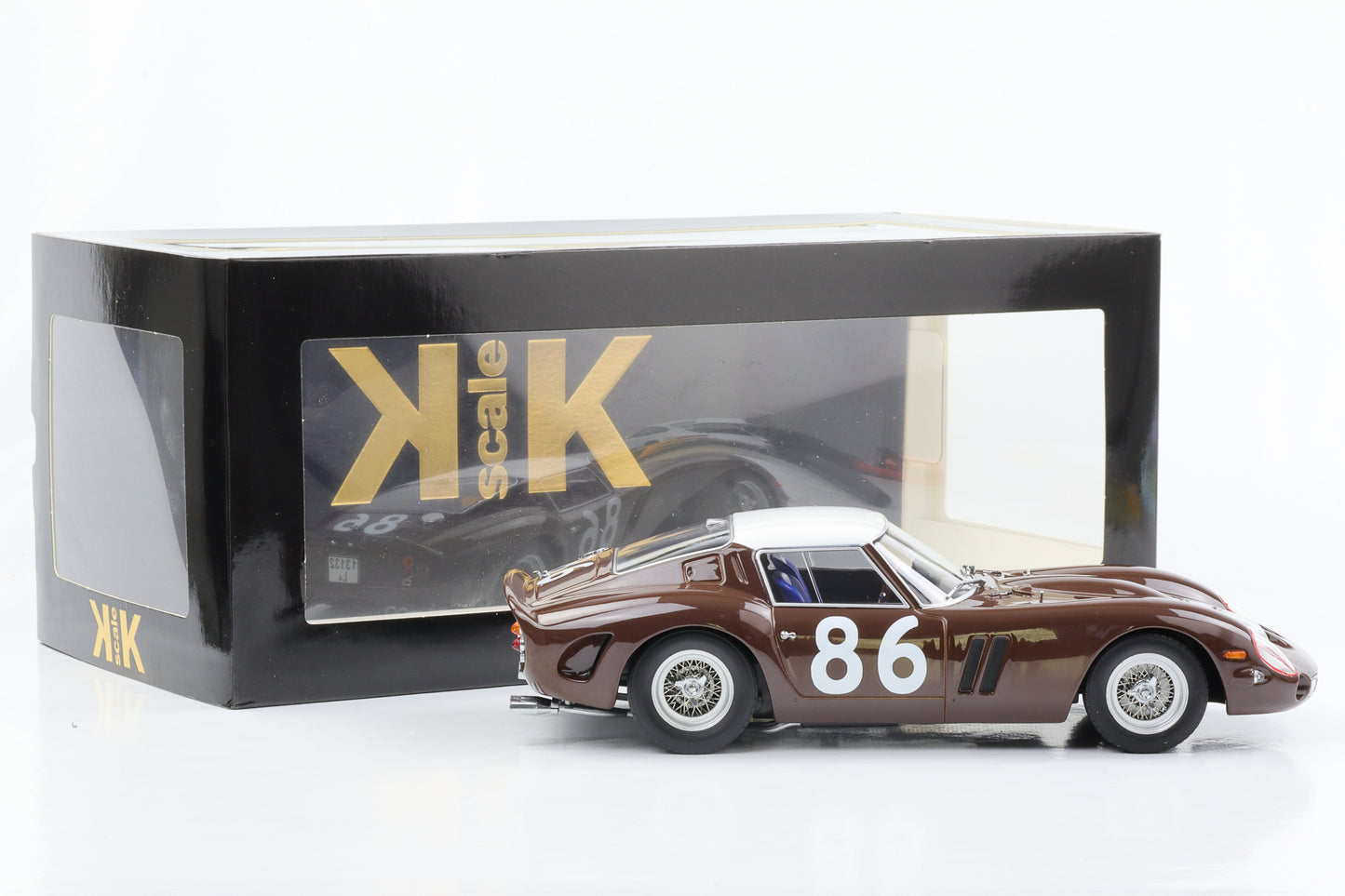 1:18 Ferrari 250 GTO #86 Targa Florio 1962 Scarletti Ferraro KK-Scale diecast