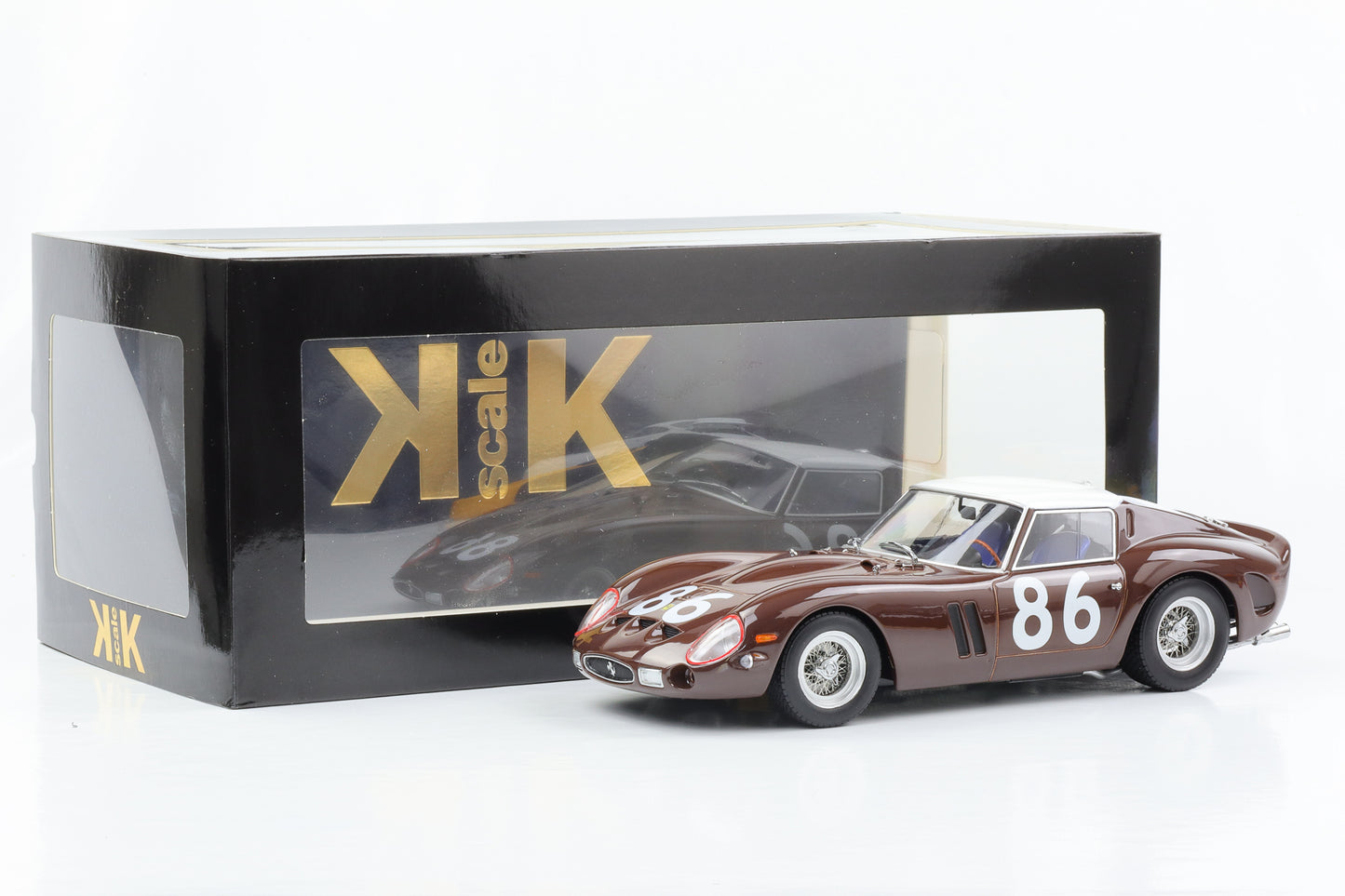 1:18 Ferrari 250 GTO #86 Targa Florio 1962 Scarletti Ferraro KK-Scale diecast