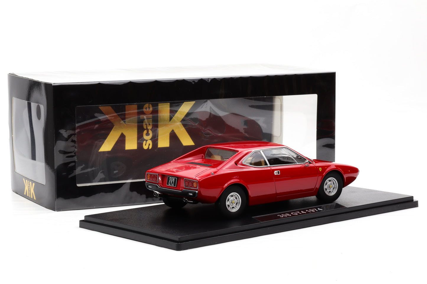 1:18 Ferrari 308 Dino GT4 V8 Bertone 1974 rot K-Scale diecast KKDC181231