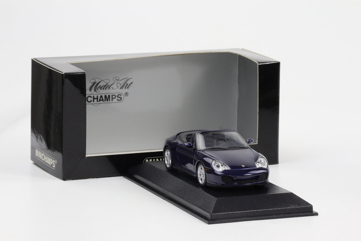 1:43 Minichamps Porsche 911 996 Carrera 4S Cabriolet 2003 lapisblau