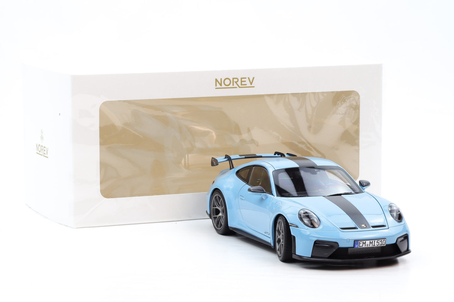 1:18 Norev Porsche 911 GT3 Weissach Package 2025 Gulfblau 187000