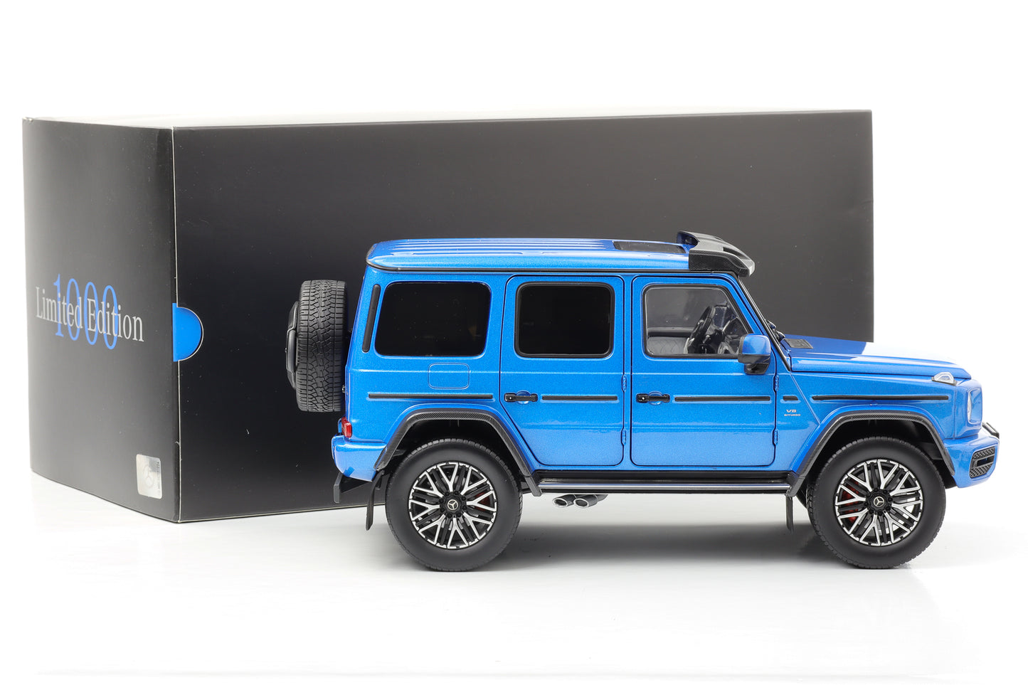 1:18 Mercedes-Benz AMG G 63 4x4 south sea blue crazy iScale Dealer Limited