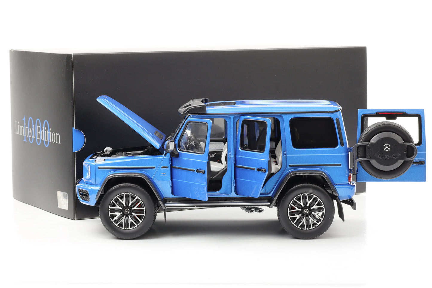 1:18 Mercedes-Benz AMG G 63 4x4 south sea blue crazy iScale Dealer Limited