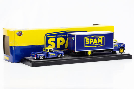 1:64 1968 Chevrolet C60 Truck & 1979 Chevrolet Silverado Stepside SPAM M2 Machines