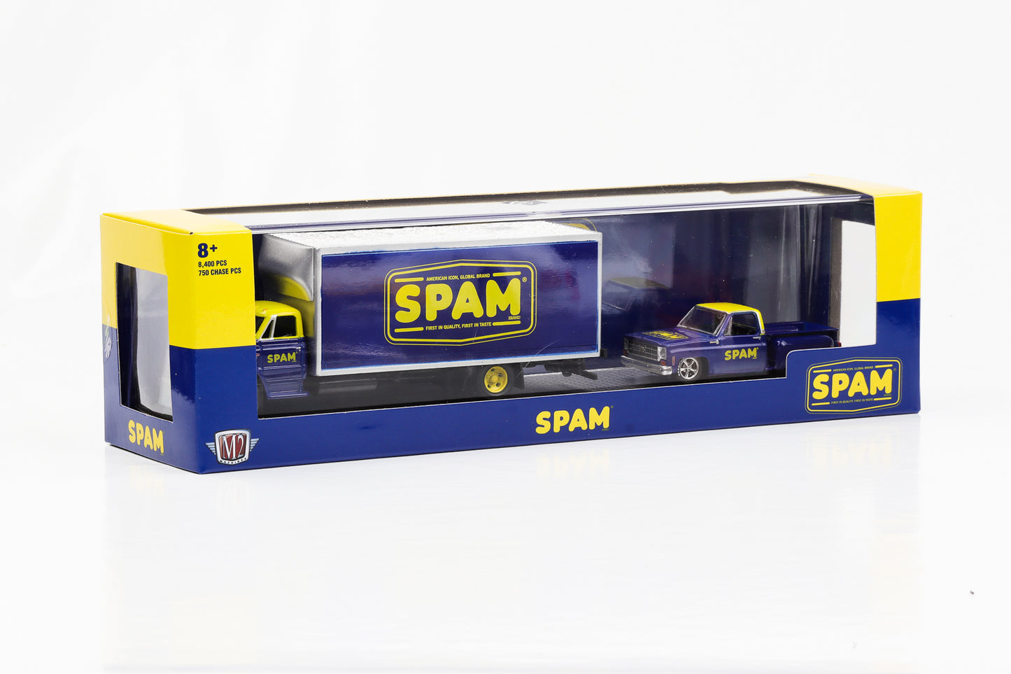 1:64 1968 Chevrolet C60 Truck & 1979 Chevrolet Silverado Stepside SPAM M2 Machines