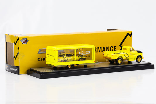 1:64 1970 Chevrolet C60 Truck & Chevrolet Camaro Z/28 RS PERFORMANCE M2 Machines