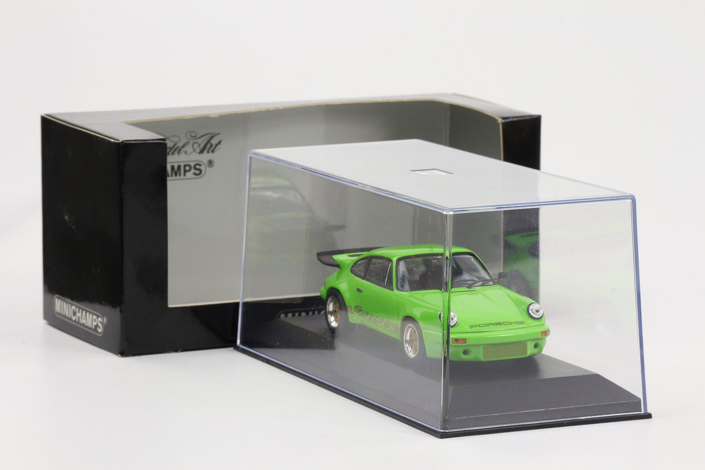 1:43 Minichamps Porsche 911 Carrera RS 3.0 1974 gelbgrün