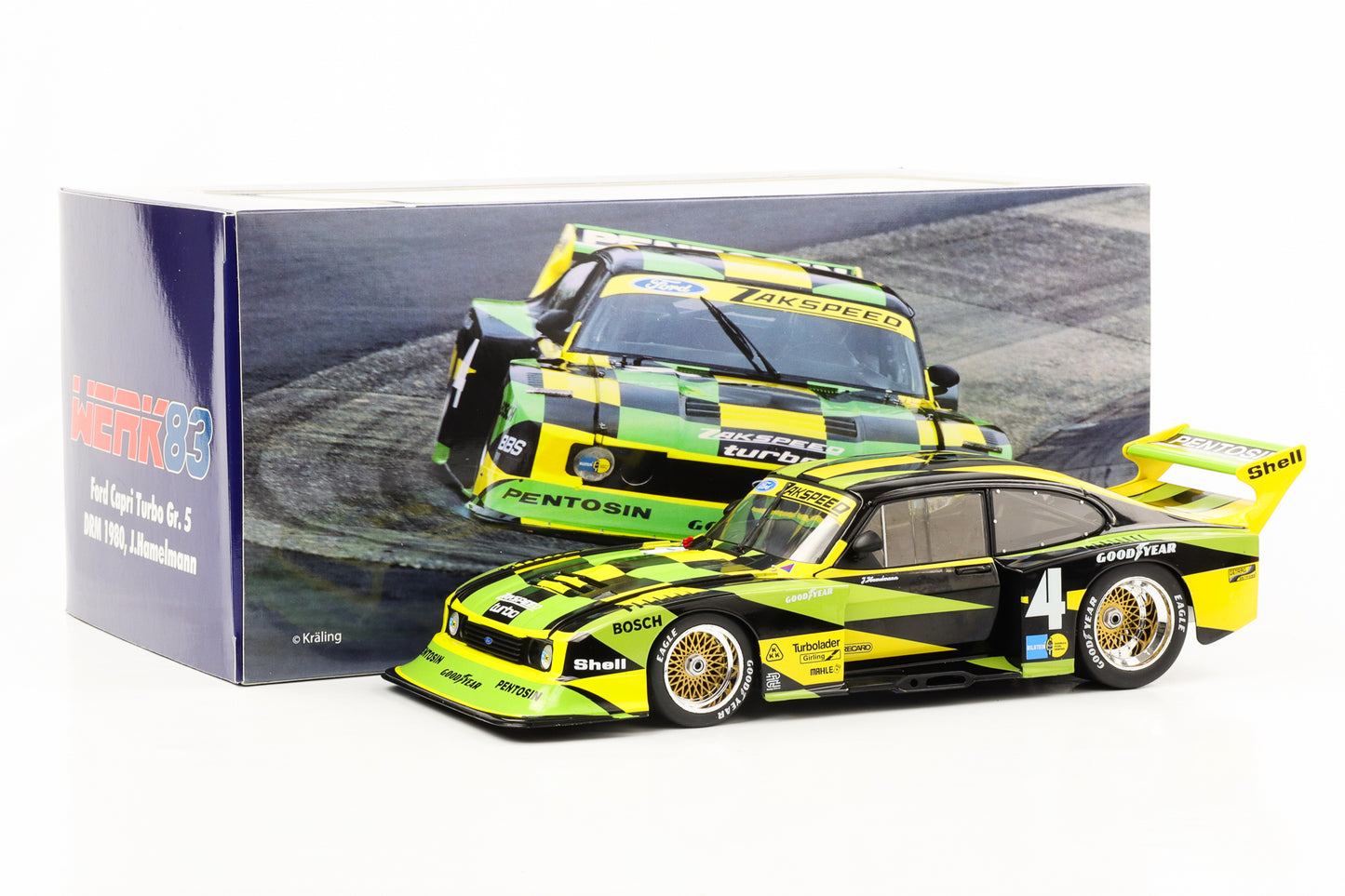 1:18 Ford Capri Turbo Gr. 5 DRM 1980 #4 J. Hamelmann Werk83