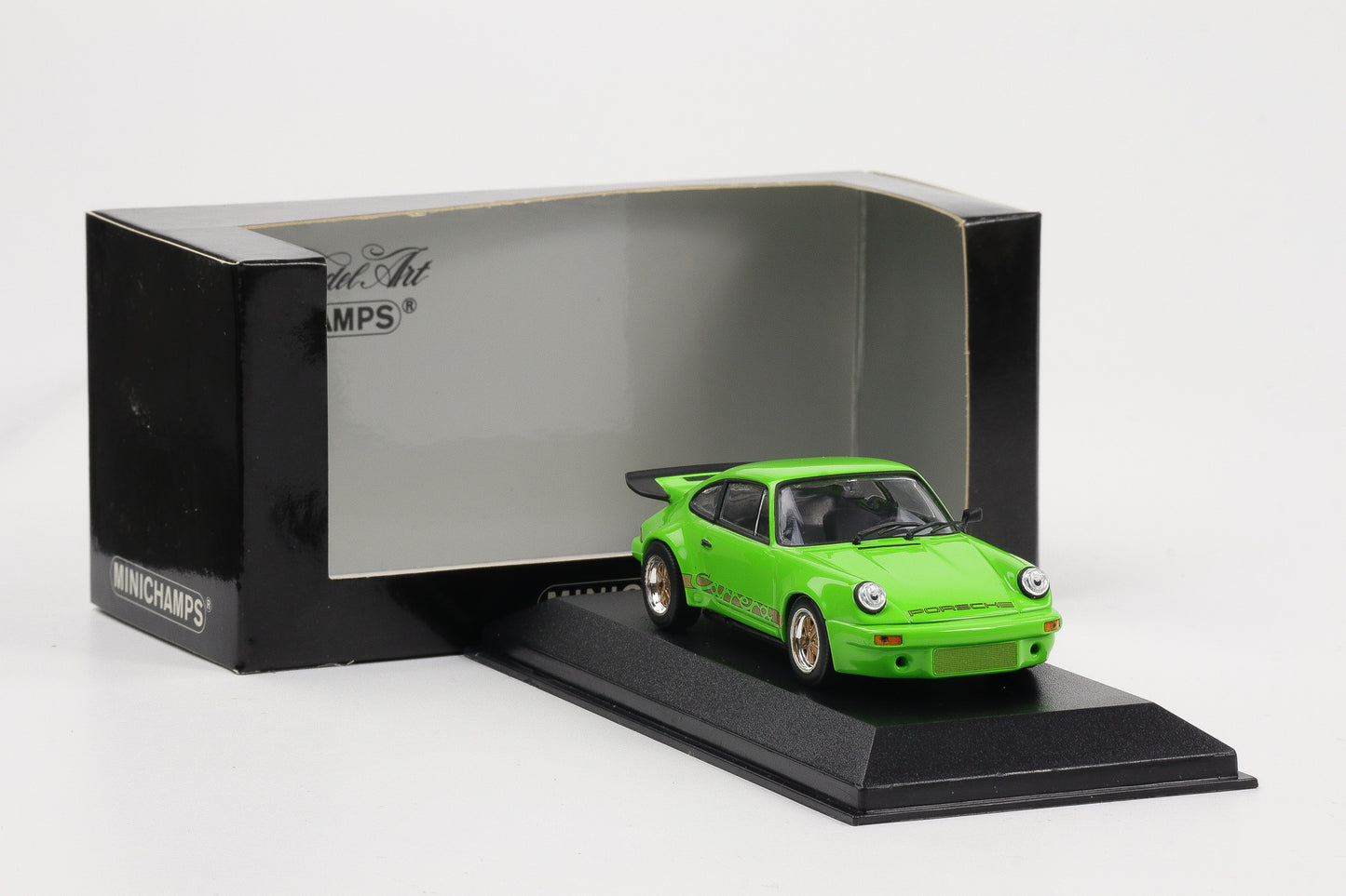 1:43 Minichamps Porsche 911 Carrera RS 3.0 1974 gelbgrün