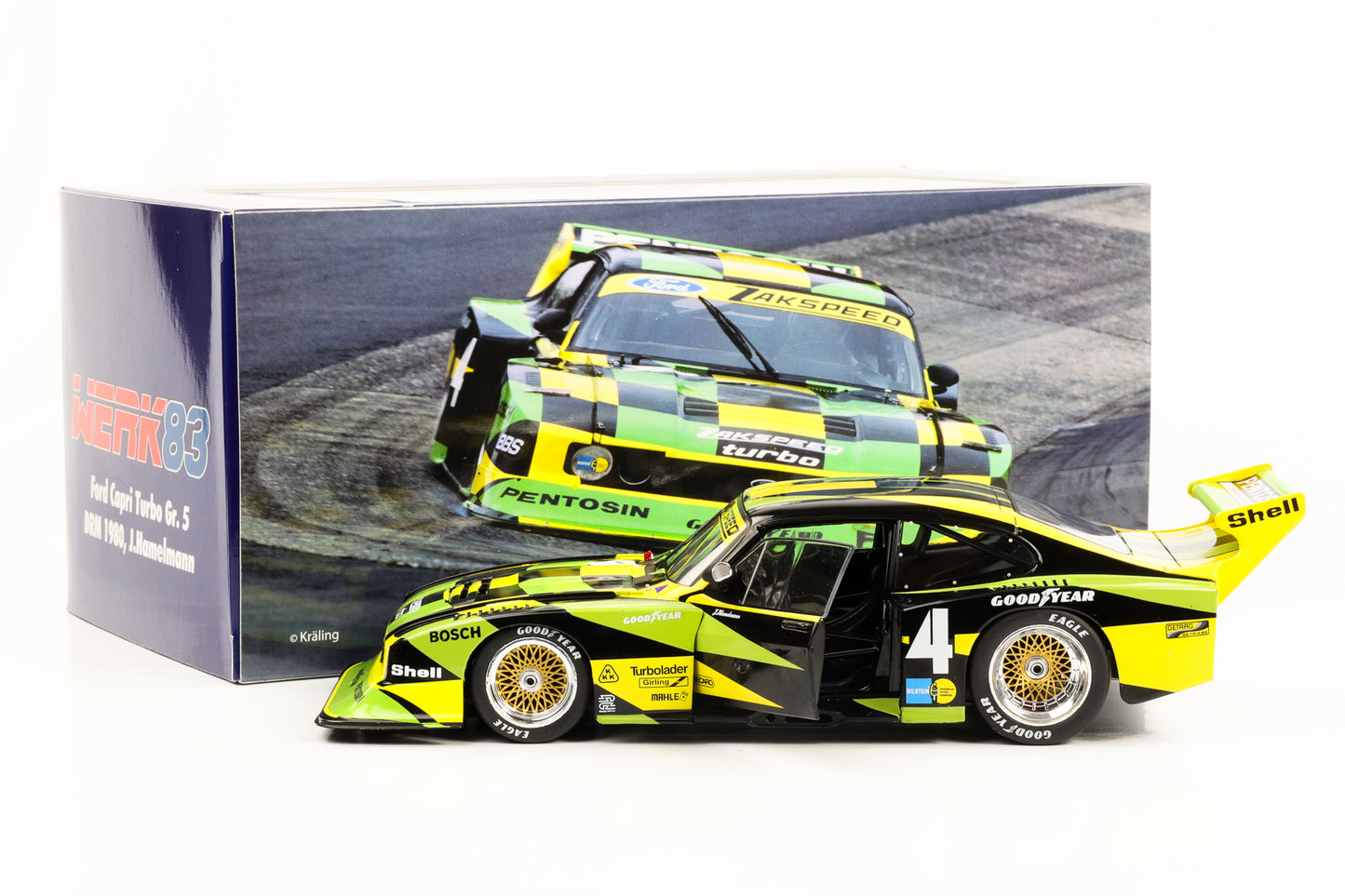 1:18 Ford Capri Turbo Gr. 5 DRM 1980 #4 J. Hamelmann Werk83