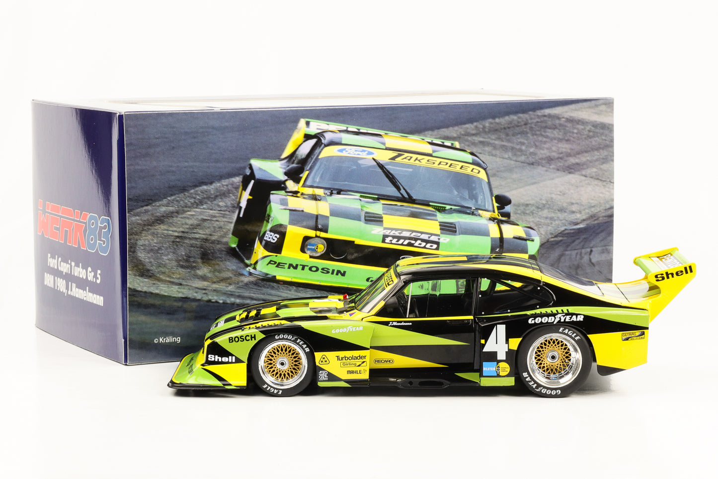 1:18 Ford Capri Turbo Gr. 5 DRM 1980 #4 J. Hamelmann Werk83