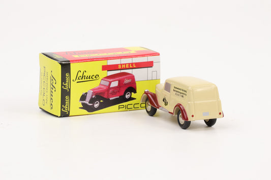 1:90 Schuco Piccolo Mercedes-Benz 170V Handwerkshof Nürnberg beige-rot