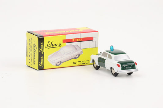 1:90 Schuco Piccolo Borgward Isabella Polizei weiß-grün Art.Nr. 01562