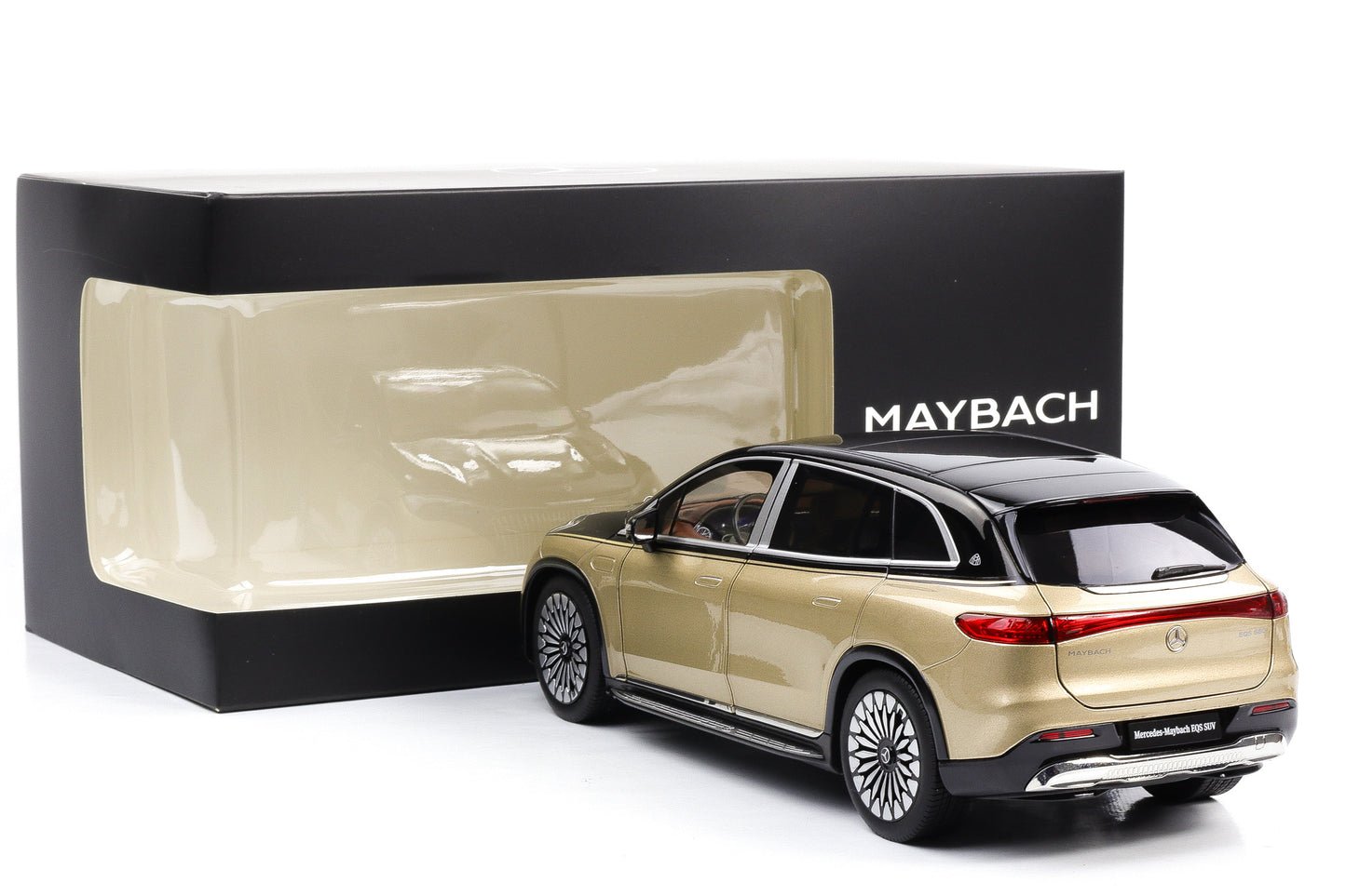 1:18 NZG Mercedes-Maybach EQS 680 Z296 SUV 2024 gold-schwarz exclusive