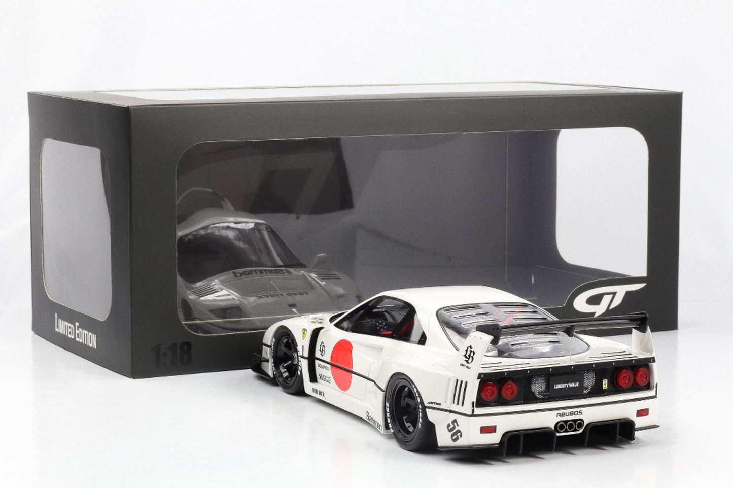 1:18 GT Spirit Ferrari F40 LBWK Liberty Walk weiss 2023 GT470 OVP
