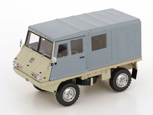 1:18 Schuco Steyr-Puch Haflinger 700AP 4x4 1959-74 creme grey