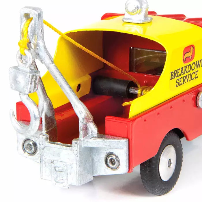 1:46 Corgi Toys Land Rover Pannenhilfe Breakdown Truck mit Seilwinde Nr. 417 Repro