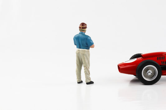 1:18 Figur Le Mans Racing Legend 50s Fahrer A mit Helm American Diorama Figuren