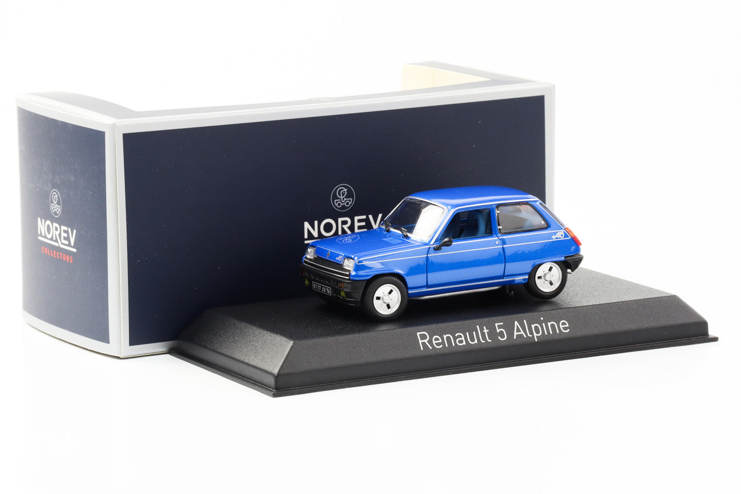 1:43 Renault 5 R5 Alpine blau metallic 1972 Norev diecast 510512