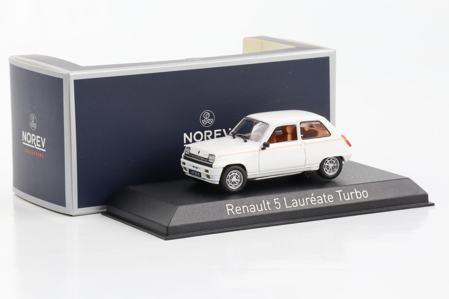 1:43 Renault 5 R5 Laureate Turbo weiss 1985 Norev diecast 510513