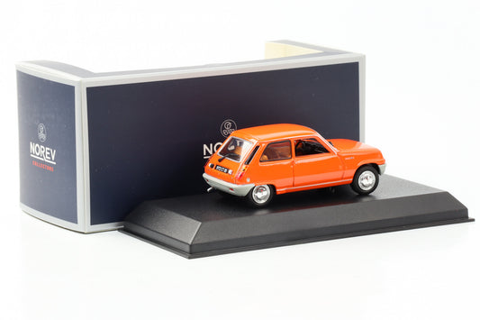 1:43 Renault 5 R5 orange 1972 Norev diecast 510530