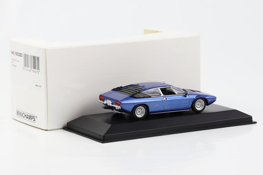 1:43 Lamborghini Urraco 1974 acapulco-blau Minichamps limited