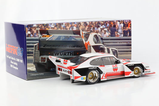 1:18 Ford Capri Turbo Gr.5 Würth #2 DRM Campion 1981 Klaus Ludwig Werk83