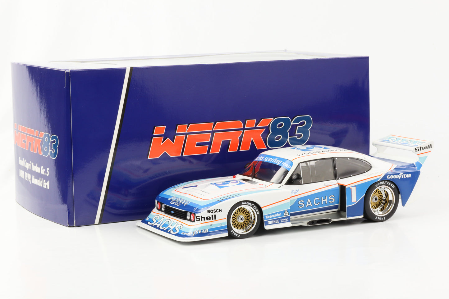 1:18 Ford Capri Turbo Gr.5 Sachs #1 DRM 1979 Harald Ertl Werk83