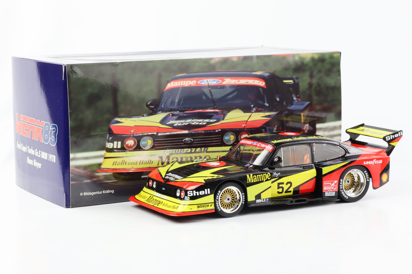 1:18 Ford Capri Turbo Gr.5 Mampe #52 DRM 1978 Hans Heyer Werk83