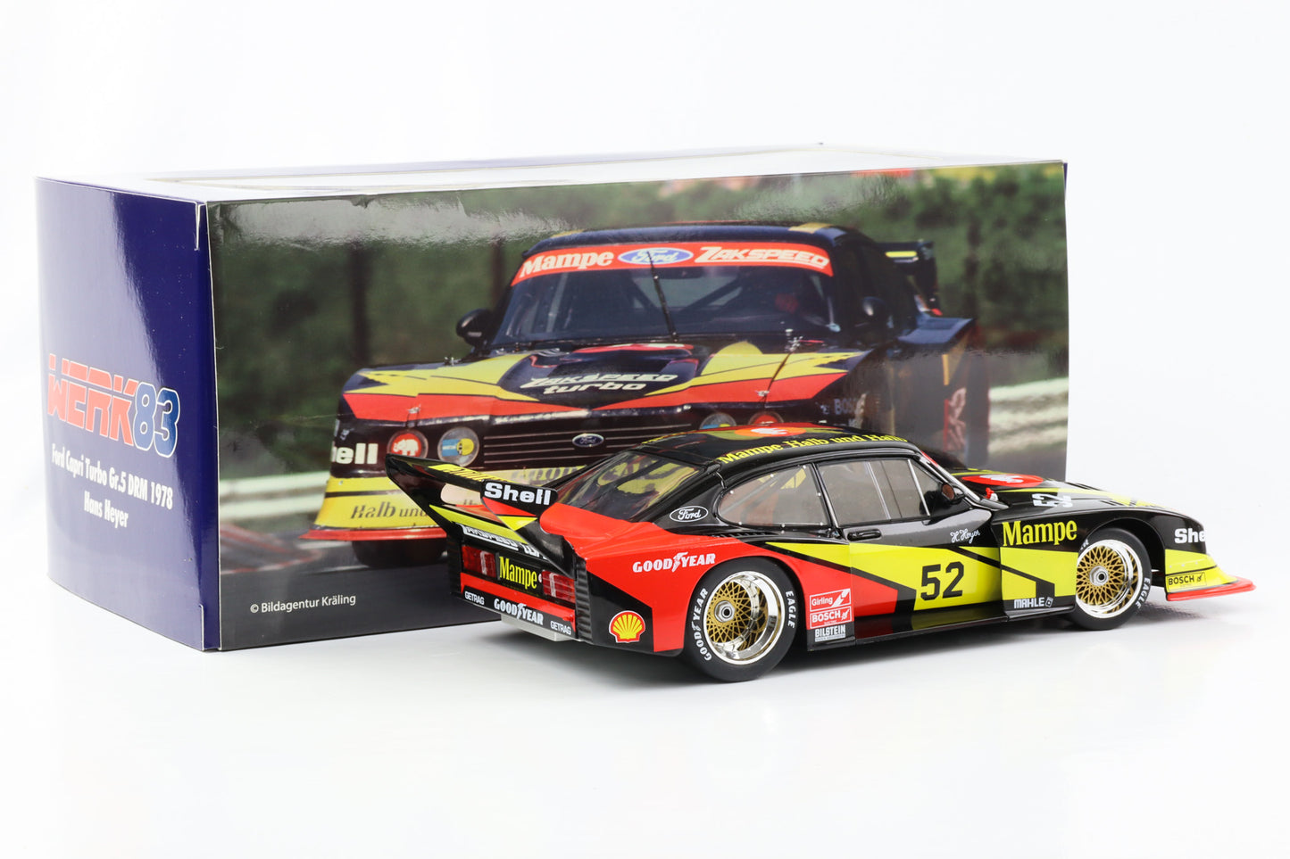1:18 Ford Capri Turbo Gr.5 Mampe #52 DRM 1978 Hans Heyer Werk83