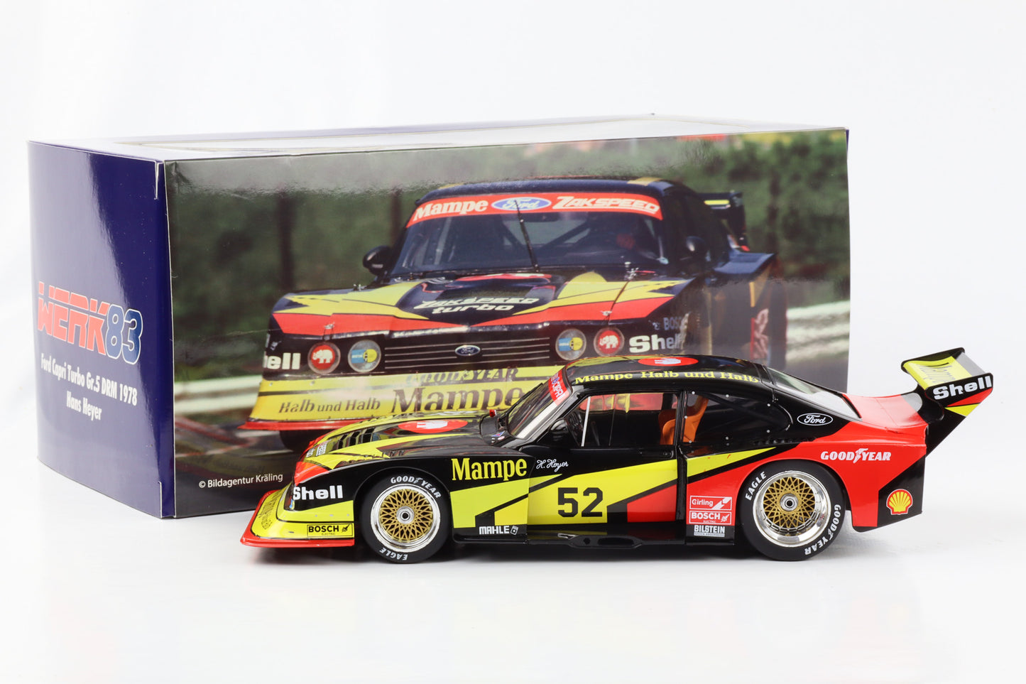 1:18 Ford Capri Turbo Gr.5 Mampe #52 DRM 1978 Hans Heyer Werk83