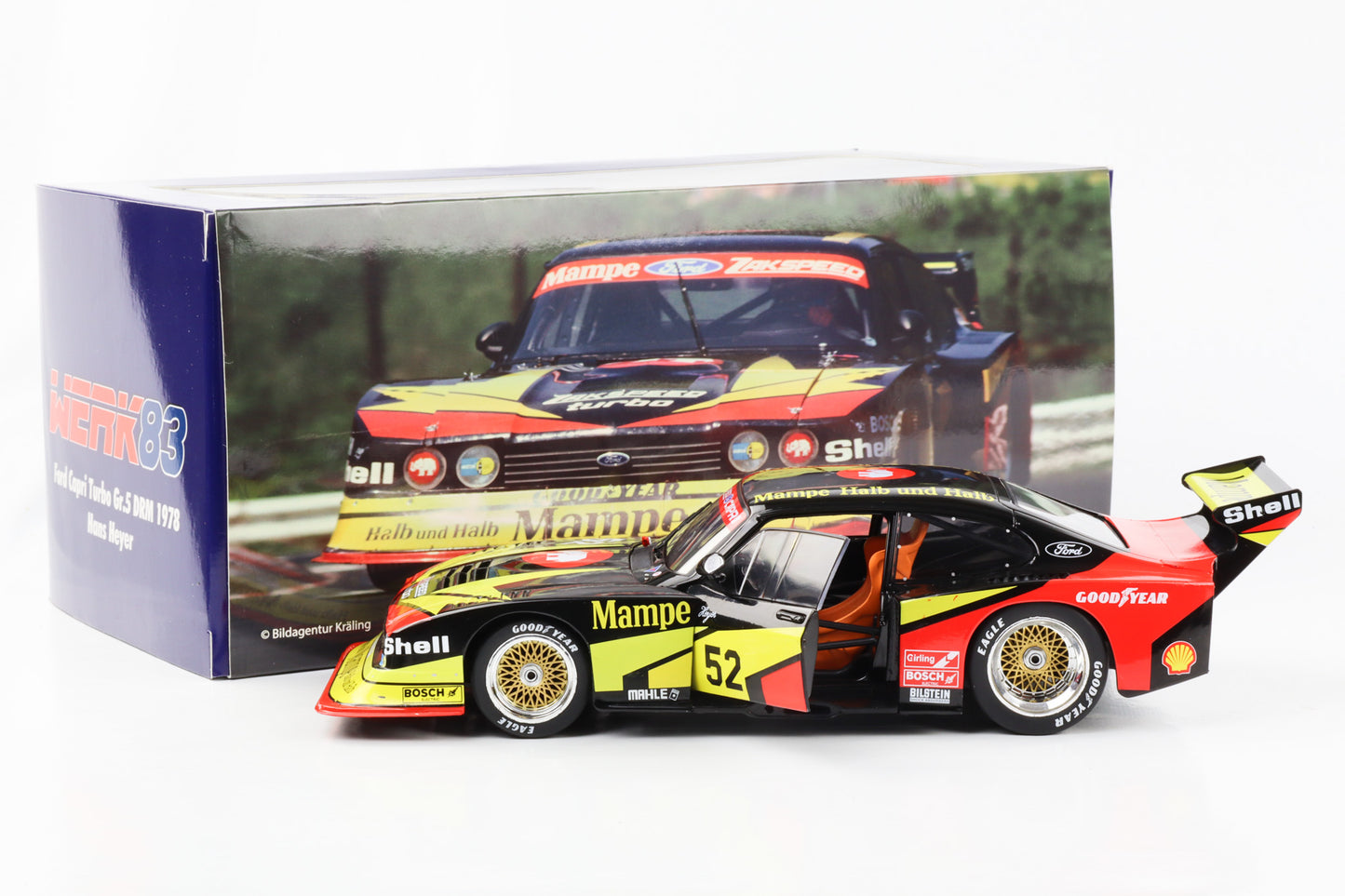1:18 Ford Capri Turbo Gr.5 Mampe #52 DRM 1978 Hans Heyer Werk83